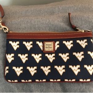 WVU Doony and Bourke wristlet